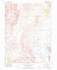 Reno NW 1967 topographic map thumbnail