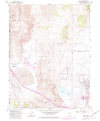 Reno NW 1967 topographic map thumbnail