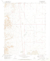 Reveille SE 1968 topographic map thumbnail