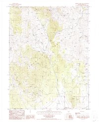 Roberts Creek Mtn. topographic map thumbnail