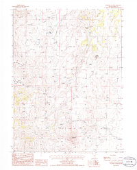 Robinson Mtn 1985 topographic map thumbnail
