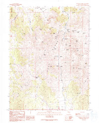 Robinson Summit 1990 topographic map thumbnail