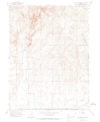 Rock Creek Ranch 1965 topographic map thumbnail
