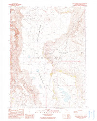 Rock Springs Table topographic map thumbnail