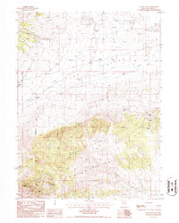 Rocky Hills 1986 topographic map thumbnail