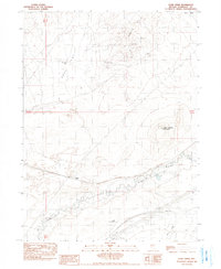 Rose Creek 1982 topographic map thumbnail