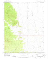 Rosencrans Knolls 1972 topographic map thumbnail