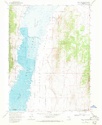 Ruby Lake NW 1968 topographic map thumbnail