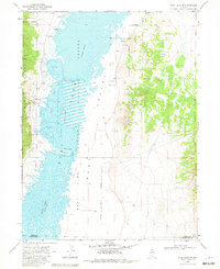 Ruby Lake NW 1968 topographic map thumbnail