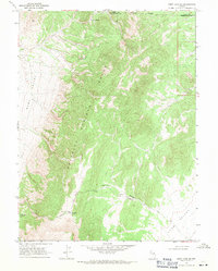 Ruby Lake SE 1968 topographic map thumbnail