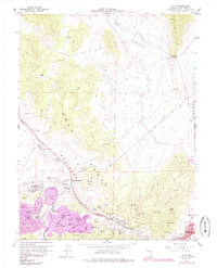 Ruth 1958 topographic map preview