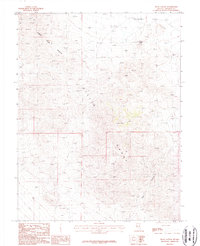 Ryan Canyon 1987 topographic map thumbnail