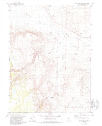 Rye Patch Canyon 1981 topographic map thumbnail