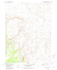 Rye Patch Canyon 1981 topographic map thumbnail