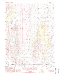 Sadler Basin 1985 topographic map thumbnail