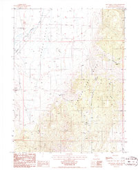 Salt Marsh Canyon 1986 topographic map thumbnail