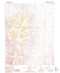 San Antonio Well 1987 topographic map thumbnail