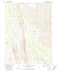 Sand Pass 1980 topographic map thumbnail