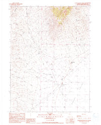 Schoolhouse Butte 1990 topographic map thumbnail