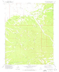 Schoolmarm Basin 1973 topographic map thumbnail