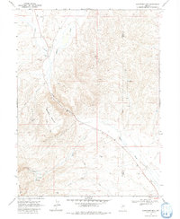 Schroeder Mtn 1968 topographic map thumbnail