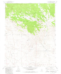 Secret Basin 1980 topographic map thumbnail