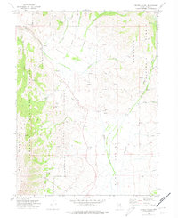 Secret Valley 1969 topographic map thumbnail