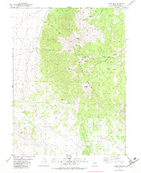 Sharp Peak 1982 topographic map thumbnail