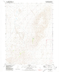 Sheep Spring 1981 topographic map thumbnail
