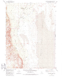 Sheepshead Spring 1981 topographic map thumbnail