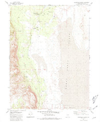 Sheepshead Spring 1981 topographic map thumbnail
