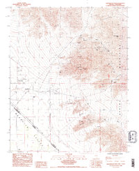 Shenandoah Peak 1985 topographic map thumbnail