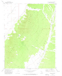 Sidehill Pass 1971 topographic map thumbnail