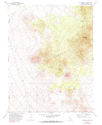 Silver King Mtn 1971 topographic map thumbnail