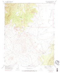 Silver King Well 1971 topographic map thumbnail