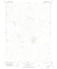 Silver Lake 1977 topographic map thumbnail