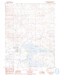 Silver Springs North 1985 topographic map thumbnail
