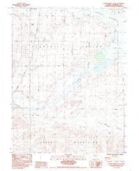 Silver Springs South 1985 topographic map thumbnail