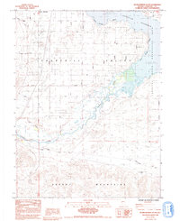 Silver Springs South 1985 topographic map thumbnail
