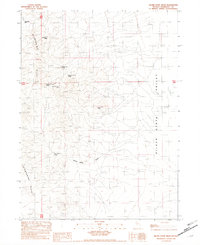 Silver State Draw 1982 topographic map thumbnail