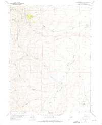 Singletree Creek 1958 topographic map thumbnail