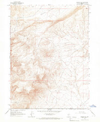 Sixmile Hill 1965 topographic map thumbnail
