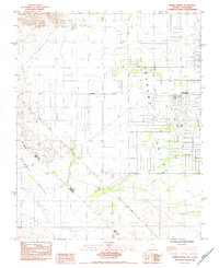 Sixmile Spring 1984 topographic map thumbnail