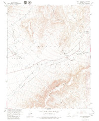 Skull Mountain 1961 topographic map thumbnail