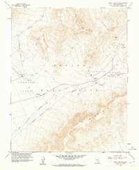 Skull Mountain 1961 topographic map thumbnail