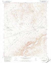 Skull Mountain 1961 topographic map thumbnail