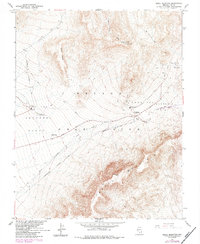 Skull Mountain 1961 topographic map thumbnail