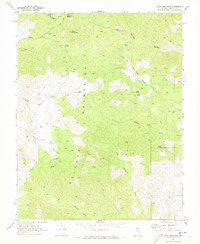 Slidy Mountain 1969 topographic map thumbnail