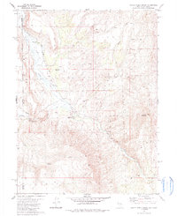 Smoke Creek Ranch 1980 topographic map thumbnail