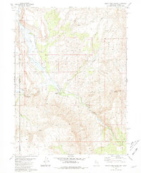 Smoke Creek Ranch 1980 topographic map thumbnail